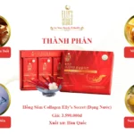 Thành Phần Hồng Sâm Collagen Cao Cấp Hàn Quốc Hộp 30 Gói X 10ml - 9Mart.vn