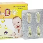 Viên uống tăng đề kháng, chắc răng, khoẻ xương INFANT D - Úc - Rồng Vàng - 9Mart.vn