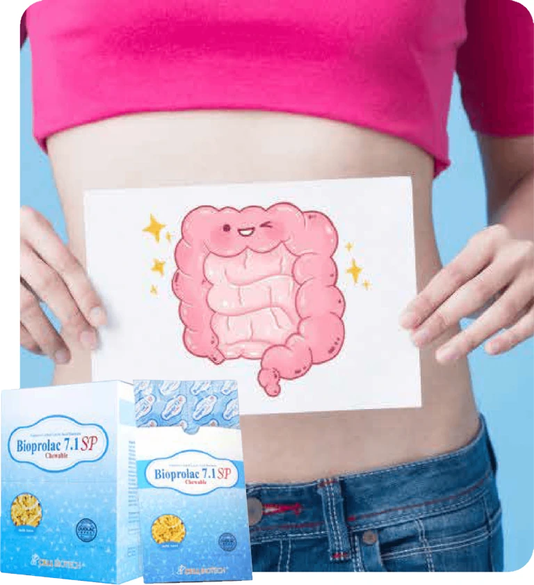 Men Vi Sinh Bao Kép Bioprolac Chewable - Giải Pháp Chăm Sóc Sức Khỏe Chủ động Cho Hệ Tiêu Hóa - 9mart.vn