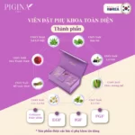 Thành phần Viên đặt phụ khoa Pigina (Set tối ưu 18 viên) chính hãng giá tốt - 9Mart.vn