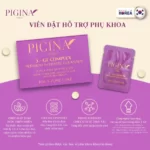 Thành phần viên đặt phụ khoa phụ nữ Pigina chính hãng giá tốt - 9Mart.vn