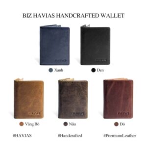 Ví mini hộp Biz HAVIAS 5 màu