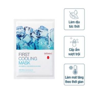Mặt Nạ Dịu Da Khẩn Cấp Cell Fusion C – First Cooling Mask 27g x 5 miếng - 9Mart.vn