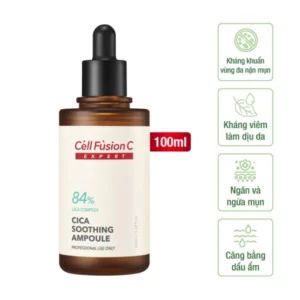Cell Fusion C Expert – Ampoule kiểm soát và cải thiện da nhờn mụn Cica Soothing Ampoule - 9Mart.vn