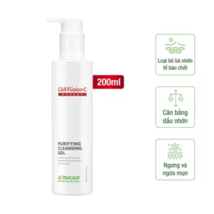 Cell Fusion C Expert – Gel rửa mặt thanh khiết cho làn da dầu mụn AC.Trecalm Purifying Cleansing Gel - 9Mart.vn