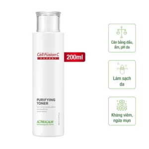 Cell Fusion C Expert – Nước cân bằng thanh khiết cho da dầu AC.Trecalm Purifying Toner - 9Mart.vn