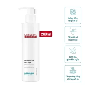 Cell Fusion C Expert – Sữa dưỡng ẩm & phục hồi hàng rào bảo vệ da BARRIEDERM INTENSIVE LOTION 200ml - 9Mart.vn