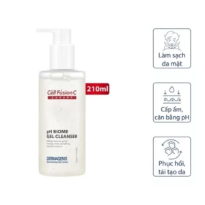 Gel Rửa Mặt Dịu Da, Tăng Cường Hàng Rào Bảo Vệ Da – Cell Fusion C Expert Dermagenis pH Biome Gel Cleanser 210ml - 9Mart.vn