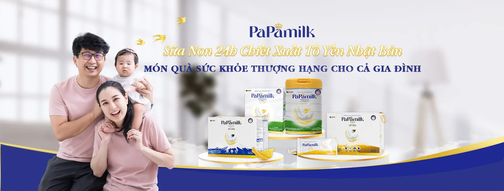 Sữa Non Papamilk Diasure Chứa Tổ Yến Hỗ Trợ Tiểu đường