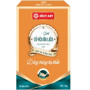 Tổ yến ăn liền Gold – Đông trùng hạ thảo 10g - 9Mart.vn