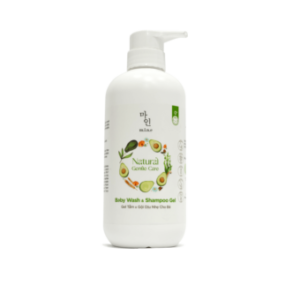 Tắm & gội dịu nhẹ Hương Phấn cho bé 0+ - Baby Wash & Shampoo Gel - MINE