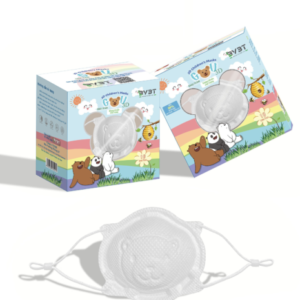 Khẩu trang BV3T trẻ sơ sinh 3D kháng khuẩn hình Gấu