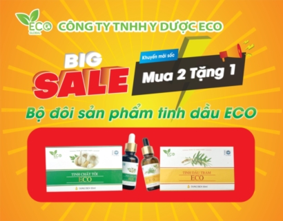Big sale mua 2 tặng 1 từ Eco trong tháng 4 - 9mart.vn