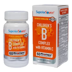 CHILDREN’S B COMPLEX WITH VITAMIN C - Thực phẩm bổ sung vitamin C và Vitamin B complex - 9Mart.vn (1)