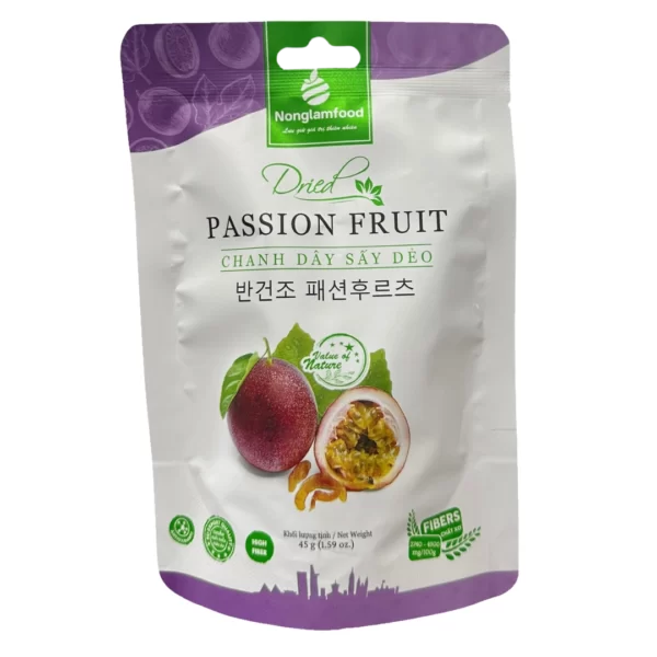 Chanh Dây Sấy Dẻo Nông Lâm Food 45gr - 9Mart.vn