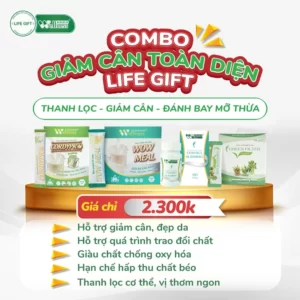 Combo Giảm Cân Toàn Diện Life Gift Việt Nam - 9Mart.vn