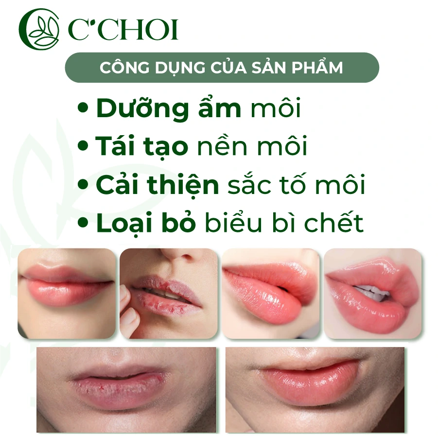 Công Dụng Son Dưỡng Saffron – Son Dưỡng Môi Nghệ Tây C'choi - Punar - 9mart.vn
