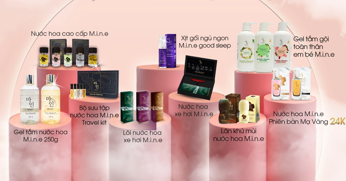 Hóa mỹ phẩm chính hãng giá rẻ 9Mart.vn - Chuỗi sản phẩm công nghệ hương bản quyền quốc tế