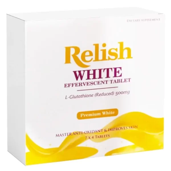 Relish White 28 viên – Trắng da, chống lão hoá & thải độc chính hãng giá tốt - 9Mart.vn