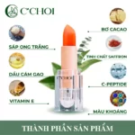 Thành Phần Son Dưỡng Saffron Có Màu – Son Dưỡng Môi Nghệ Tây C'choi Color - Punar - 9Mart.vn