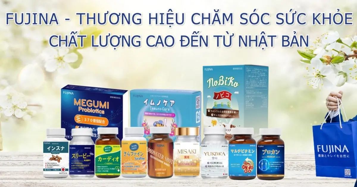Thương hiệu Fujina thuộc tập đoàn MEIKO - sản phẩm Nhật Bản chính hãng giá rẻ - 9Mart.vn