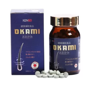 Viên Dưỡng Tóc Okami Kensei Nhật Bản 180 viên chính hãng giá rẻ - 9Mart.vn
