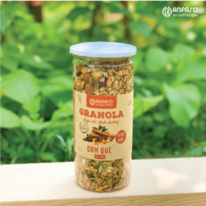 Granola siêu hạt Vị Cam quế 500gr
