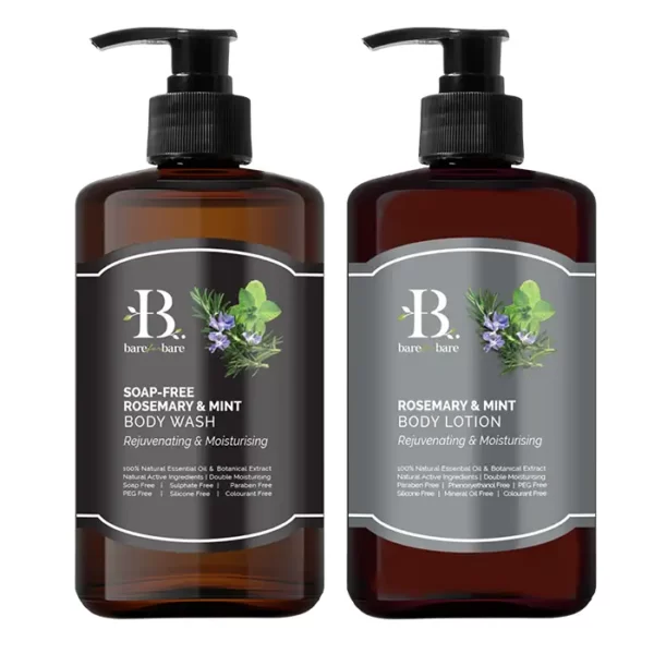 Bộ chăm sóc cơ thể Rosemary & Mint - Dưỡng ẩm và trẻ hóa Bare for Bare chính hãng giá tốt - 9Mart.vn