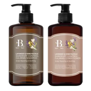 Bộ chăm sóc tóc Bare For Bare Sạch gàu - Lavender & Honeysuckle (Làm dịu và kiểm soát gàu) - 9Mart.vn