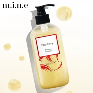 Gel tắm nhũ vàng hương nước hoa MINE Stay Sexy 500g chính hãng giá tốt - 9Mart.vn