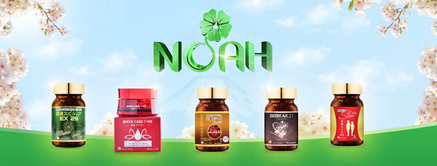 Thương hiệu Noah Legend và các sản phẩm đến từ Nhật Bản - 9Mart.vn