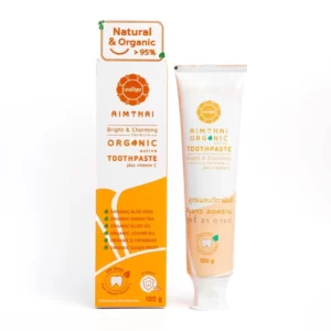 Kem Đánh Răng ORGANIC AIMTHAI CÔNG THỨC TRẮNG RĂNG vị cam (vitamin C) - 9Mart.vn