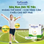 Papamilk Height And Gain Chứa Sữa Non 24h Và Tổ Yến Giúp Con Phát Triển Toàn Diện - 9Mart.vn
