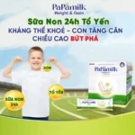 Sữa Non 24h Tổ Yến Papamilk Height And Gain Tăng Cân Và Chiều Cao Cho Trẻ Em - 9Mart.vn