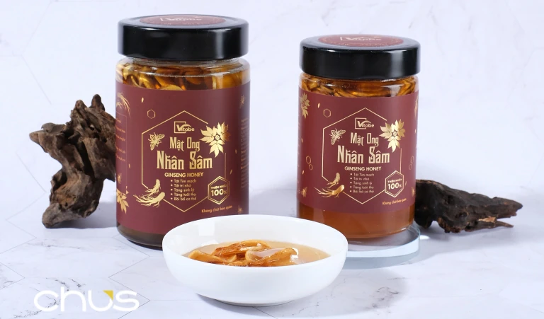Ảnh Thực Tế Mật Ong Nhân Sâm 560g - Mật Ong Vitobe - 9mart.vn
