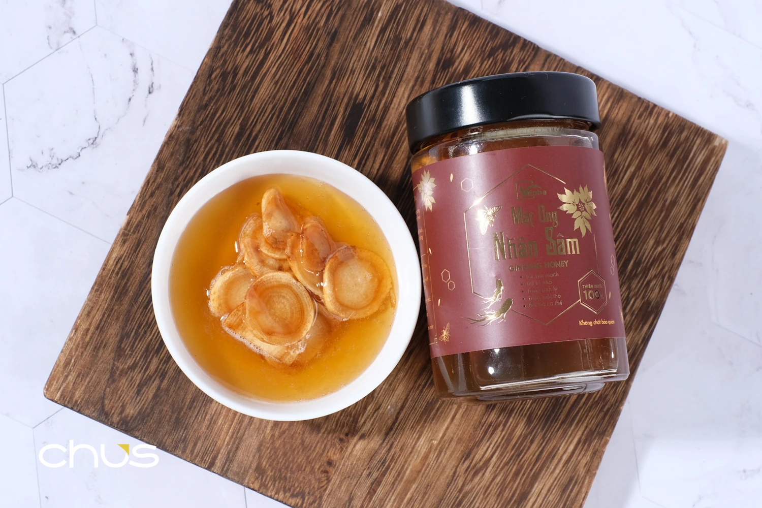Ảnh Thực Tế Mật Ong Nhân Sâm Vitobe - Vico - 9mart.vn