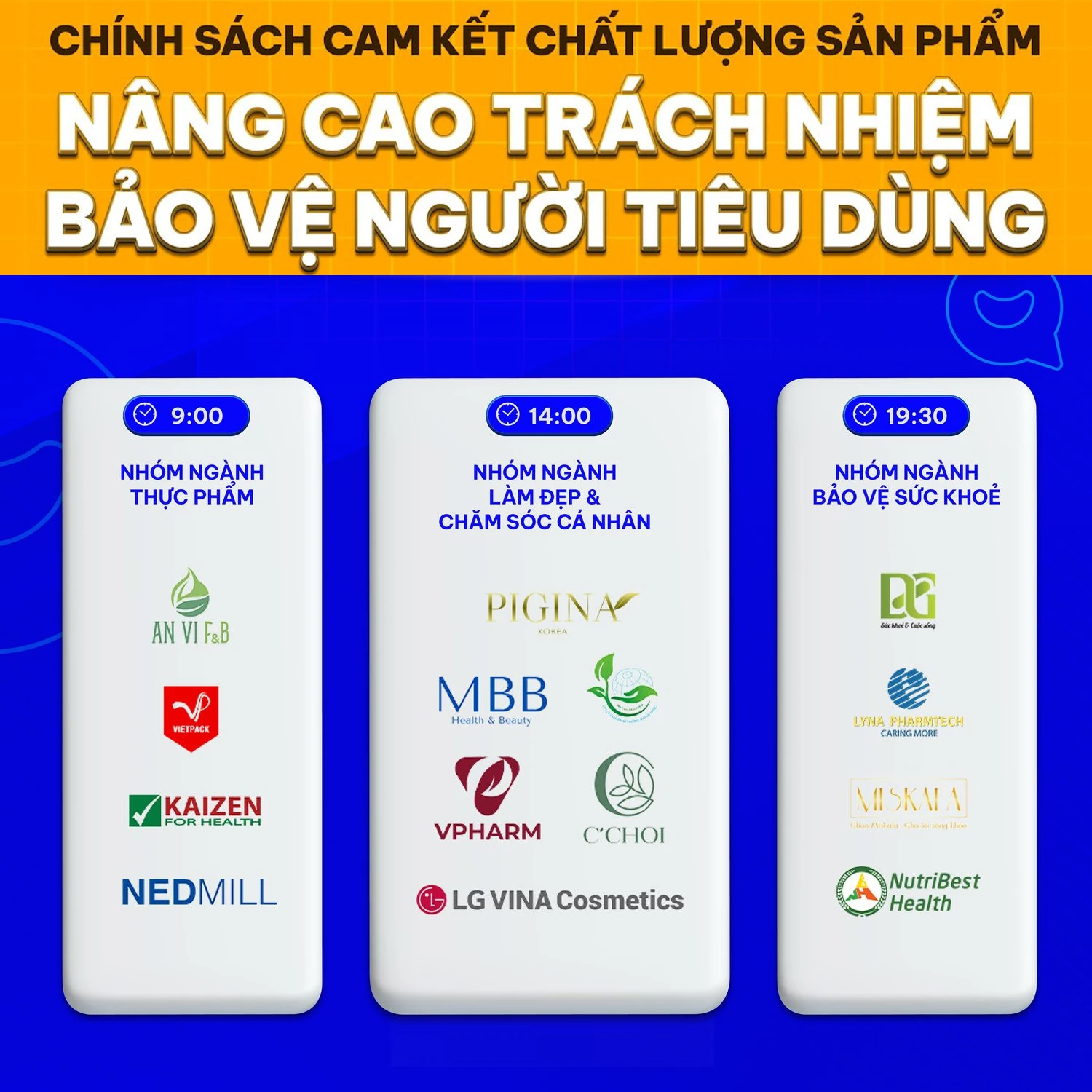 Chính Sách Cam Kết Chất Lượng Sản Phẩm - Chính Sách Bảo Vệ Người Tiêu Dùng - 9Mart.vn