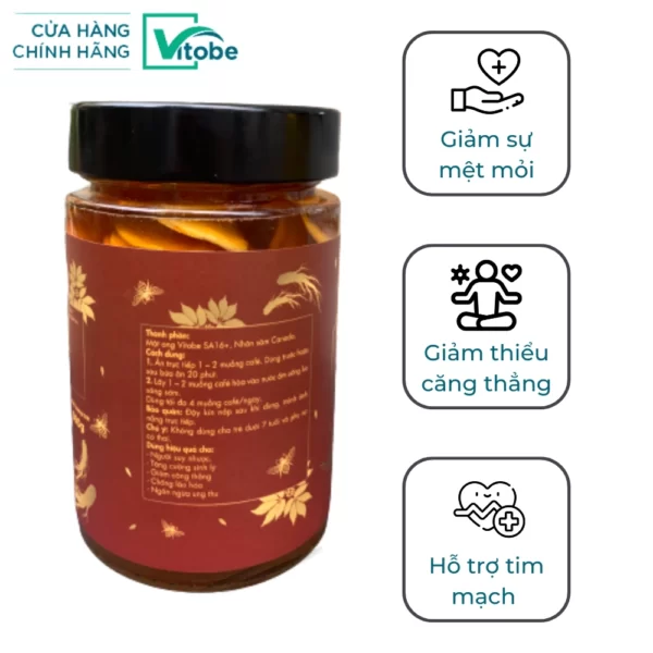Công Dụng Mật Ong Nhân Sâm Vitobe - 9Mart.vn