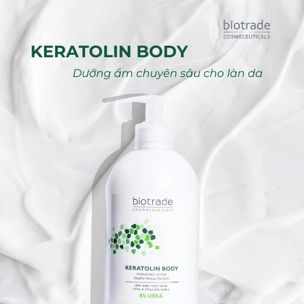Lotion Dưỡng Thể Biotrade Keratolin Body 8% Urea - New Era - 9mart.vn