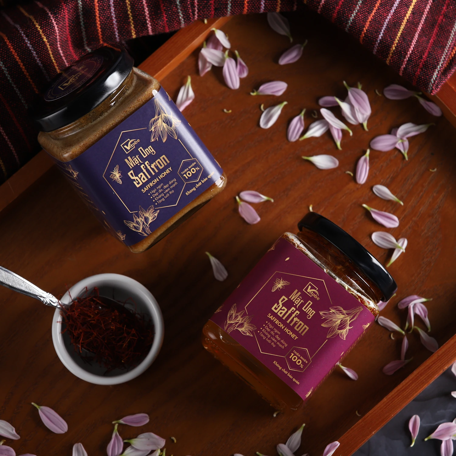 Mật Ong Saffron Honey Tây Á - Mật Ong Vitobe - 9mart.vn