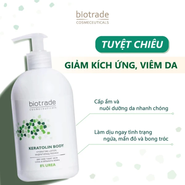 Sữa Dưỡng Thể Keratolin Body 8% Urea Biotrade - New Era - 9mart.vn