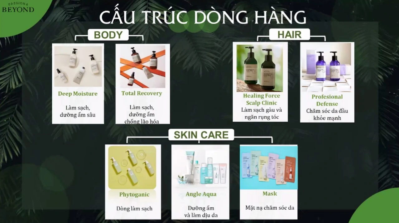 Cấu Trúc Dòng Sản Phẩm Beyond Trên Kệ Droppii - 9Mart.vn