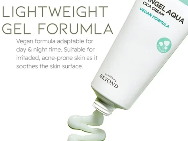 Chất Kem Dưỡng Phục Hồi Da Beyond Angel Aqua Cica Cream Vegan Formula (2 Tuýpx150ml) - Lg Vina - 9Mart.vn