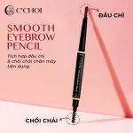 Chổi Chải Và đầu Chì Kẻ Mày C'choi - Smooth Eyebrow Pencil - Punar - 9Mart.vn