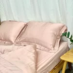 Ga Trải Giường Drap Tencel 60s Màu Hồng - Tân Phát - 9Mart.vn