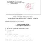 Phiếu Công Bố Beyond Total Recovery Intense Body Emulsion - 9Mart.vn