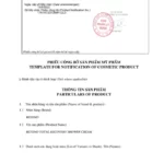 Phiếu Công Bố Beyond Total Recovery Shower Cream Holiday - 9Mart.vn