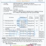 Phiếu Kết Quả Thử Nghiệm Sản Phẩm Son Kem Khoáng C’choi - Mineral Lip Cream - Punar - 9Mart.vn