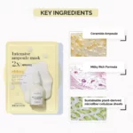 Thành Phần Chính Mặt Nạ Dưỡng ẩm Beyond Intensive Ampoule Mask 2x Moisturizing Ceramide (màu Vàng) - Lg Vina - 9Mart.vn