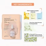 Thành Phần Chính Mặt Nạ Dưỡng Trắng Beyond Intensive Ampoule Mask 2x Brightening Vita C (màu Hồng) - Lg Vina - 9Mart.vn
